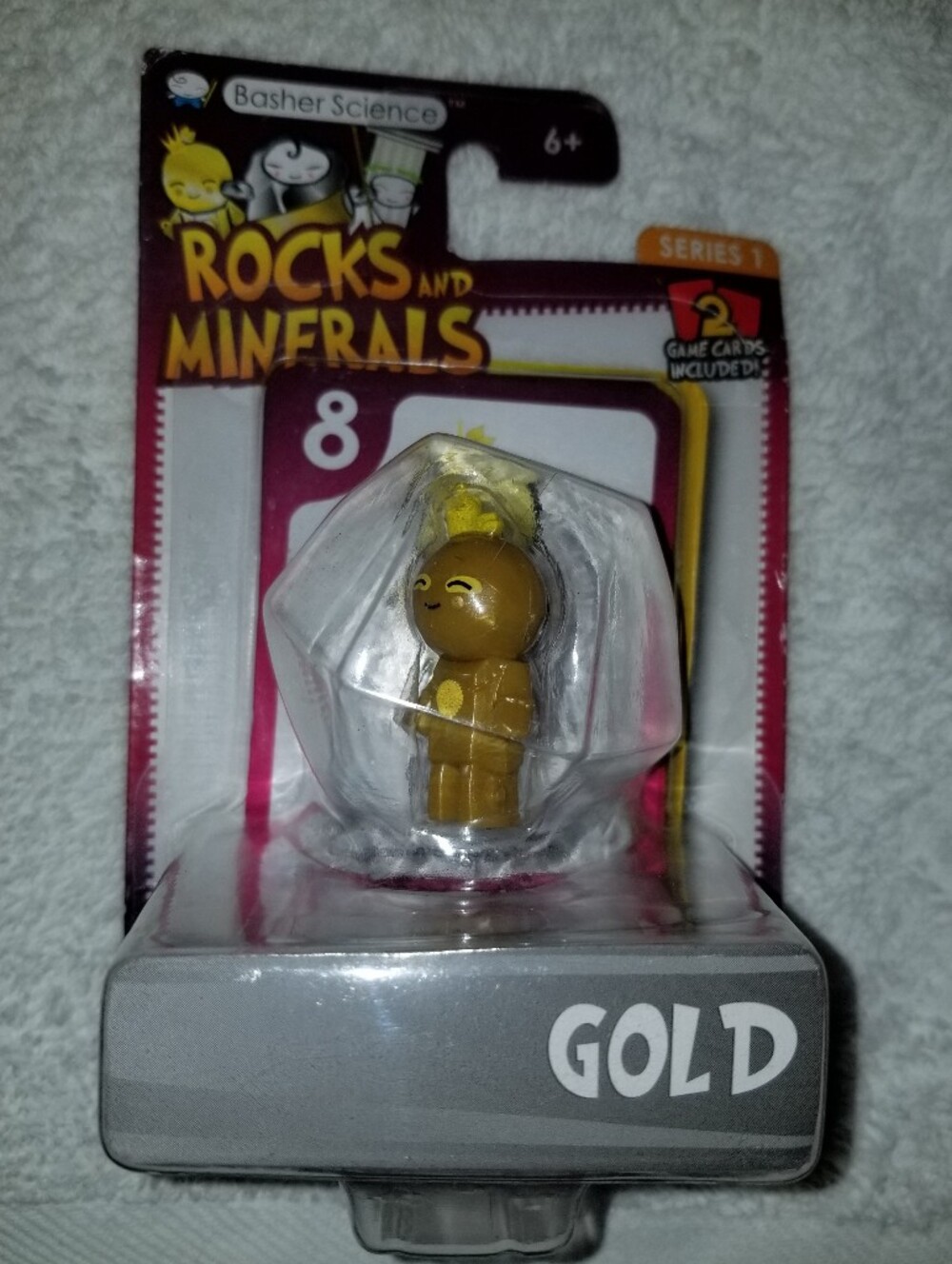 Basher And Science Rocks and Minerals Gold Mini Educational Figure